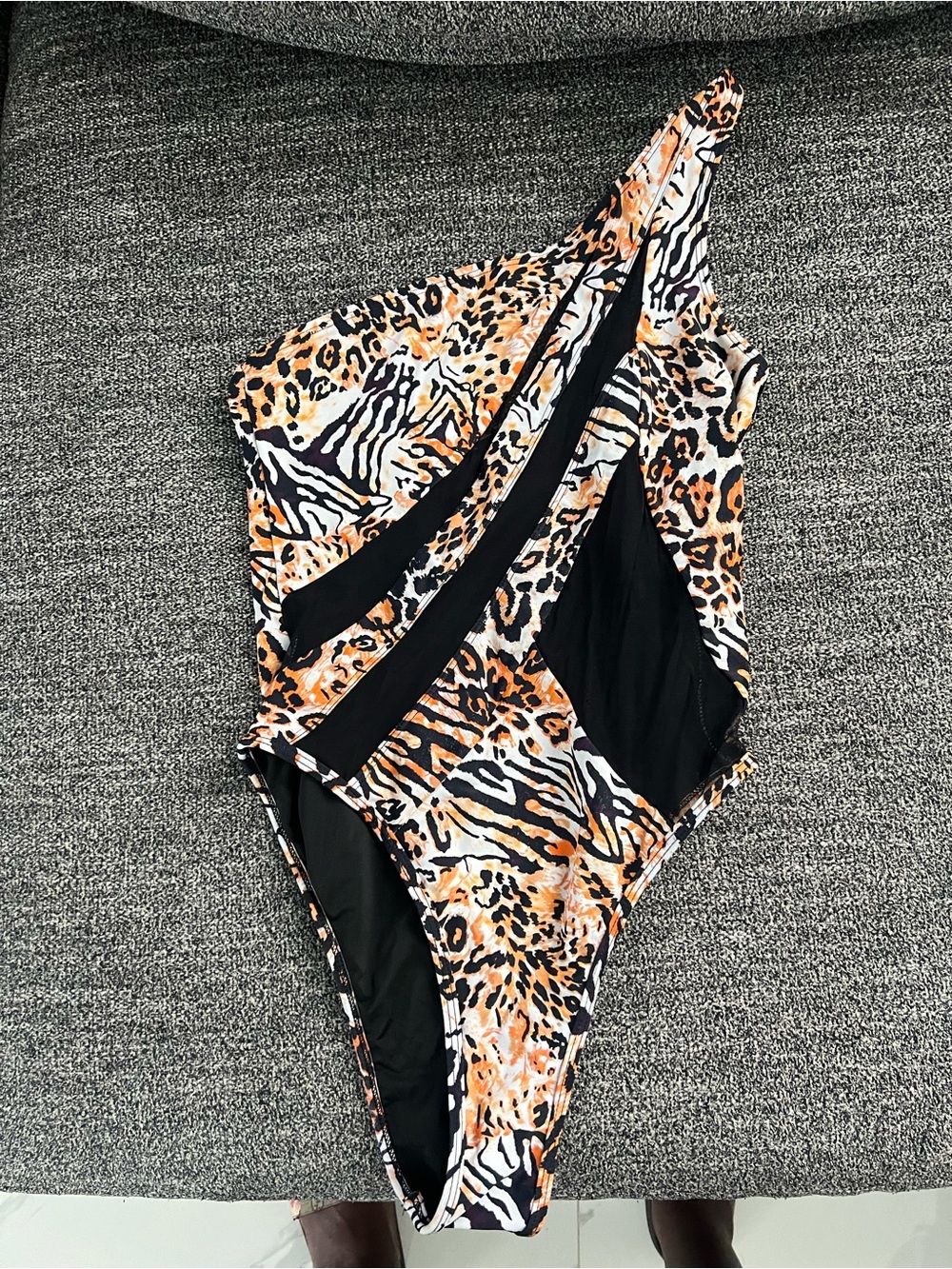 Fashion Nova Animal Print Swimsuit
